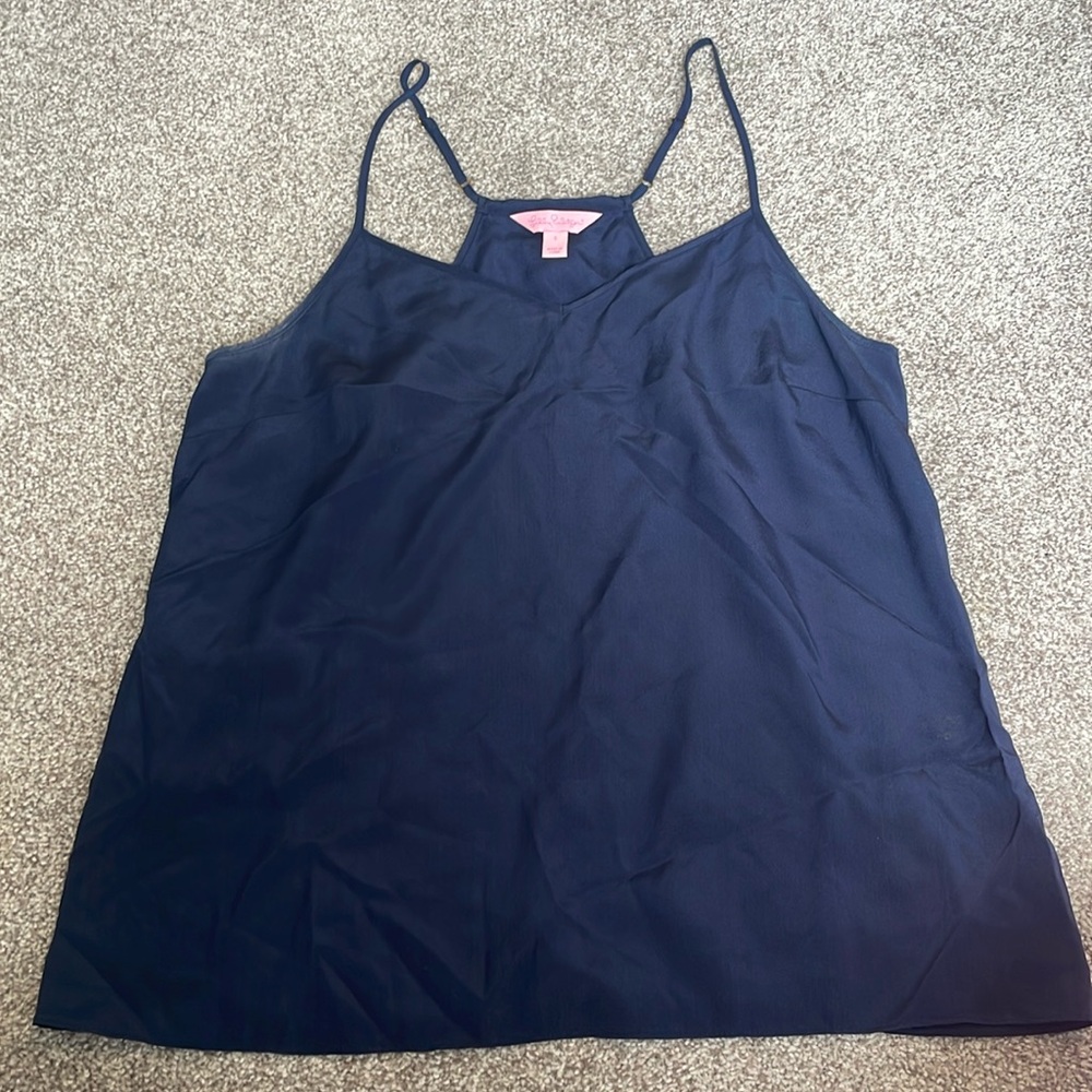 Lilly Pulitzer 100% silk tank top